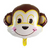 Monkey Head Foil Balloon 69cm x 87cm