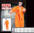 ZOMBIE PRISONER-2A SIZE (LRG & X-LRG)