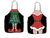 XMAS APRON FF ASST SANTA ELF BODY 1PC