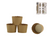 *30PK BROWN KRAFT PAPER BAKING CUPS