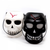 ASSD BLACK & WHITE SKULL LOOT BUCKET , 13X11X15 CM 1PC
