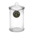 GLASS MULTIPURPOSE JAR 370ML 14.5X8CM