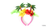 Hawaiian palm tree and flower Hairband