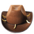 Cowboy Hat (Crocodile dundee Brown)