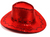 Deluxe Sequin Cowboy Hat (Red)