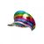 RAINBOW CAP W/ SILVER SHINY TRIM