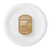 ECO SUGARCANE DINNER PLATE WHITE 23CM 30PK