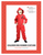 Children Red Robber Costume 6-9 years
