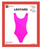 80s Leotard (Plain colours) (Pink) (L/XL)