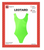 80s Leotard (Plain colours) (Green) (L/XL)