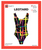 Adult Print Leotard (S/M) (Neon Stripes)