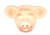 Full Face Animal Mask (Pig)