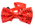 Bow Tie (Sequin) Small (Red)