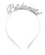Bridesmaid Headband Deluxe (Silver)