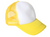 Baseball Cap with white front (Yellow)
