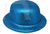 Glitter Bowler Hat (Light Blue)