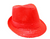 Sequin Trilby Hat (Red)