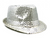 Sequin Trilby Hat (White)
