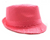 Sequin Trilby Hat (Fluro Light Pink)