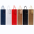Gift Bag Bottle Luxury Embossed 36cm x 12cm x 9cm - Red, White, Silver, Navy