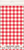 RED GINGHAM TABLECOVER