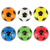 Squeeze Me Soccer Stress Ball - 6.3cm Dia - 6 Assorted Colours