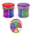 Jumbo 6 in 1 Craft Glitter Shaker-Metallic Series