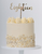 FS Cake Topper EIGHTEEN Gold 1pk