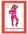 Adult 80s Lady Costume (Pink) (L/XL)