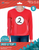 Children Red 2 Long Sleeve Top (S)