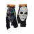 HWEEN MASK W/SHROUD 2ASST 16X37CM 1PC
