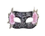 Aria Eye Mask - Black/Pink