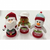 XMAS PLUSH CANDY CONTAINER 25CM 3ASST DESIGNS 1PC