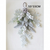 XMAS SNOWY PICK HANGER PINE/BERRY/CONE 33X55CM