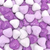Candy Coated Choc Heart Purple