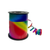 Ombre Rainbow Curling Ribbon 250YDS