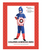 Children American Hero Costume (Small)(3-4 years)