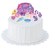 MLP Friendship Adv Cake Topper