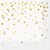 16 GOLD CONFETTI LUNCH NAPKINS FOIL