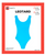 80s Leotard (Plain colours) (Blue) (S/M)