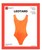 80s Leotard (Plain colours) (Orange) (S/M) 80s Leotard (Plain colours) (Orange) (S/M)
