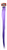 Long Straight Hair Extension (Light Purple)