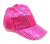 Sequin Baseball Cap (Pink)