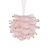 12Cm Pink Feather Bauble