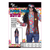 MENS HIPPIE COSTUME INCLUDING SHIRT WITH ATTACHED VEST, TROUSERS, HEADBAND