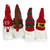 Xmas Wine Bottle Cover 12x22cm 4Asst DESIGNS 1PC               
