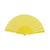 *HAND FAN-YELLOW