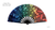 Rainbow Printed Lights Fan 33cm