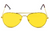 Party Glasses Aviator (Yellow)