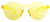 Party Glasses Perspex Wayfarer Yellow